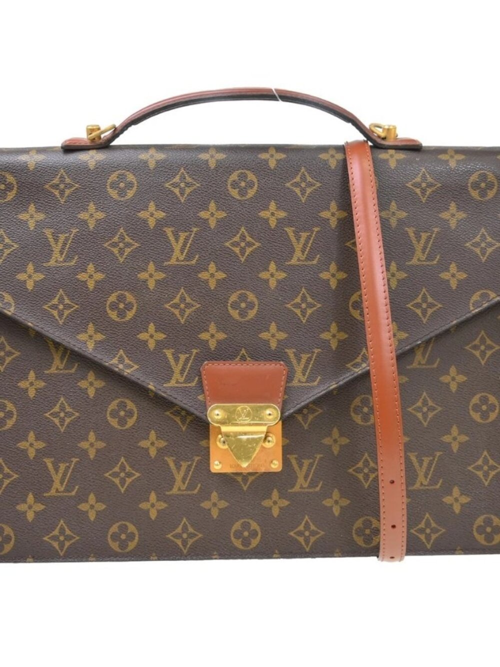 LOUIS VUITTON MONOGRAM PORTE DOCUMENTS BANDOULIERE M53338 MI0976 BQ00662
